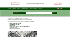Desktop Screenshot of plc-mall.com